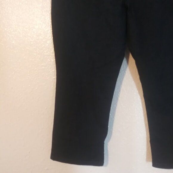 Lee Easy Fit women's size 16 medium dark blue capri - Picture 7 of 15